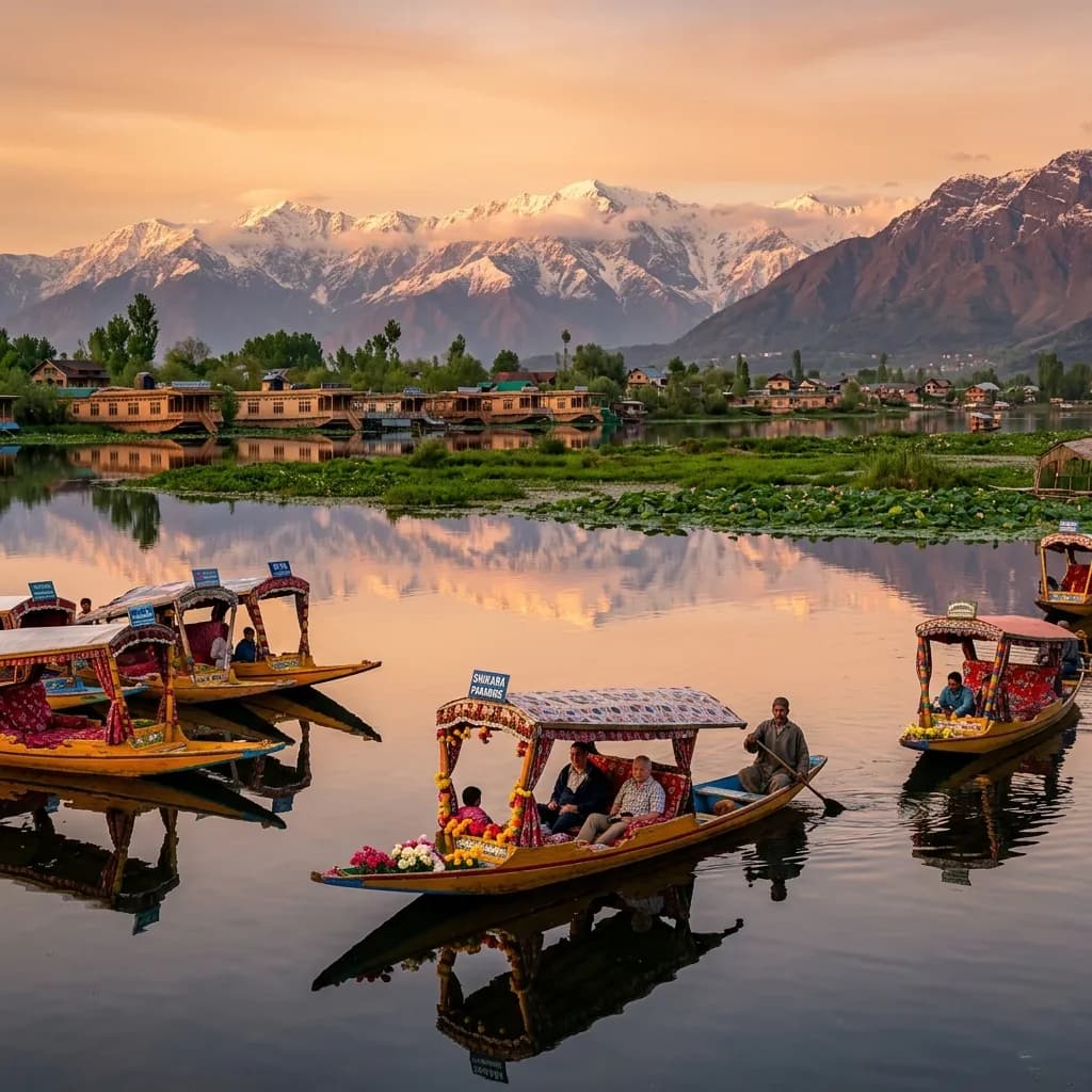 Dal Lake Reflections