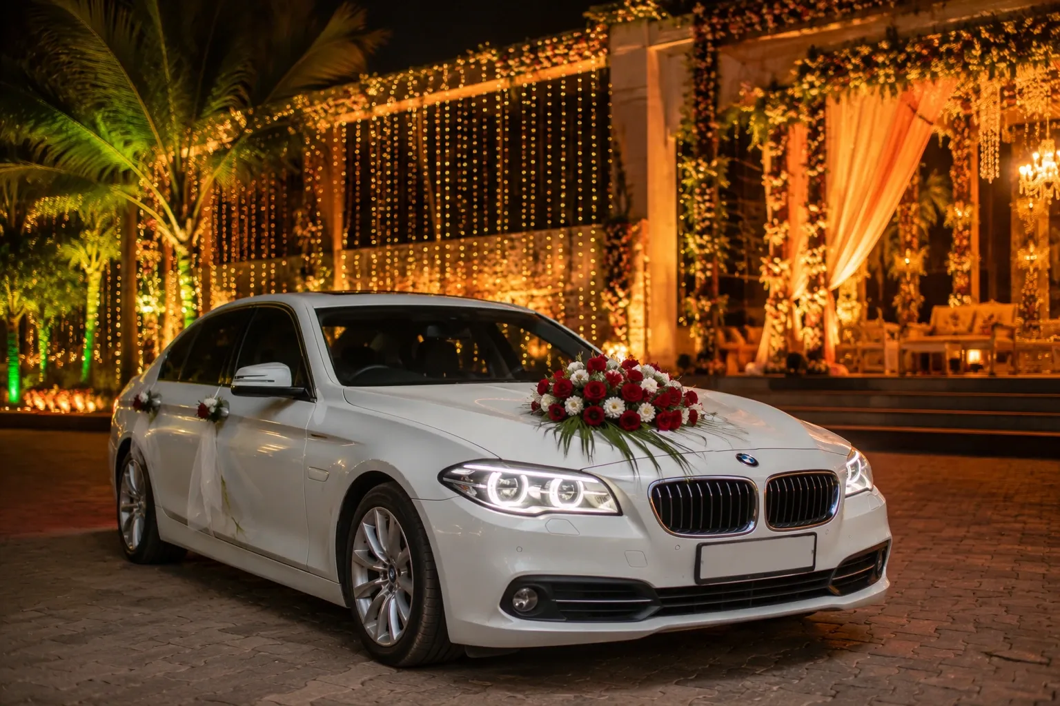Yaduvanshi Travels - Premium wedding convoy arrival